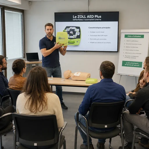 formation utilisation défibrillateur DAE